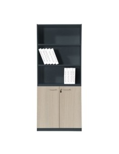 PROGRESS Bookcase Elm-Sky Grey 2