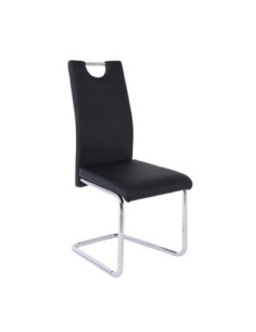 CROFT Chair Metal Chrome-Pu...