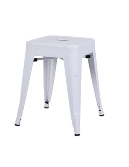 RELIX Stool H.45cm Metal White