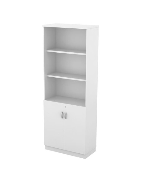 BOOKCASE 80x40x211cm White
