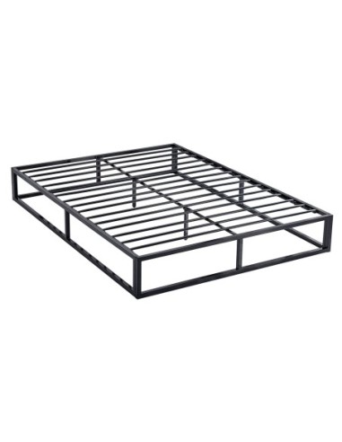 UNDERLAY Metal 160x200 Black with...