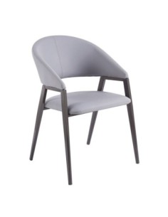 DELI Armchair Metal Black...