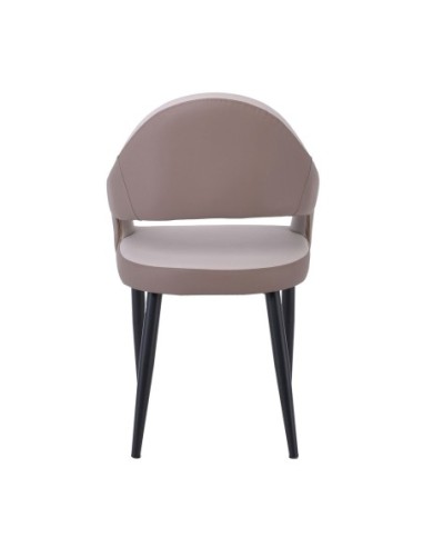 MODUS Armchair Metal Black Paint, Pu...