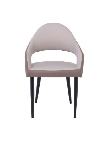 MODUS Armchair Metal Black Paint, Pu...