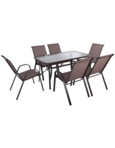 RIO Set (Table 140x80+6...