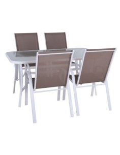 RIO Set(Table 120x70cm+4...