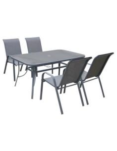 RIO Set(Table 120x70cm+4... 2