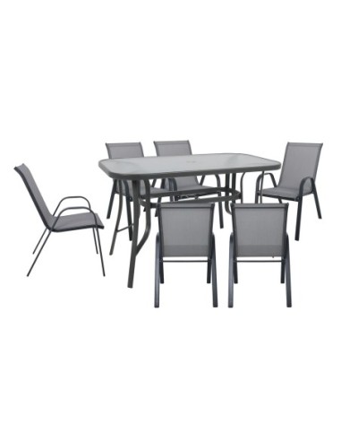 RIO Set Τραπεζαρία Κήπου Μέταλλο...