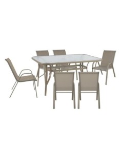 RIO Set (Table 150x90cm+6... 2