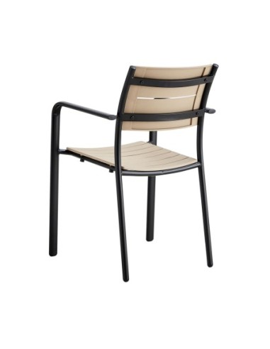 SAGA Πολυθρόνα Στοιβαζόμενη, Μέταλλο...