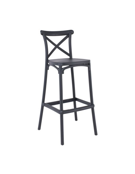 DESTINY Bar Stool PP Anthracite
