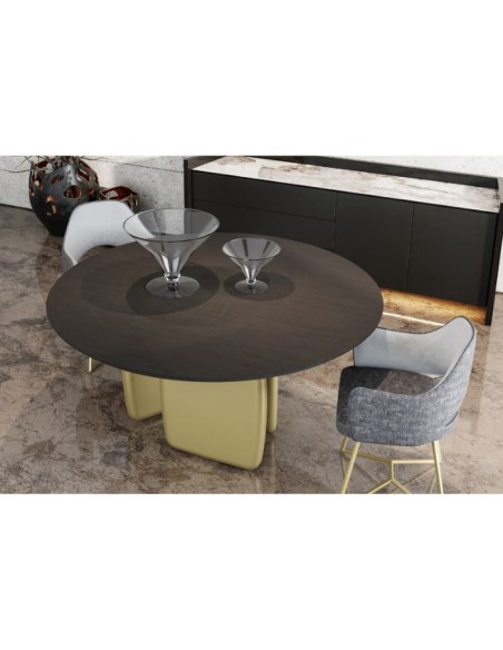 ZUKA Round Dining Table Noto mobili