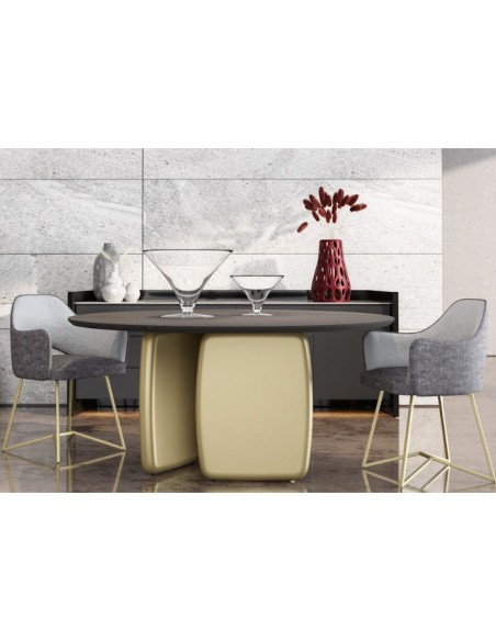 ZUKA Round Dining Table Noto mobili