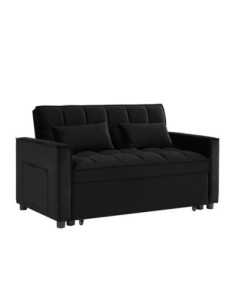 TEMPO Sofabed Velure Black 2