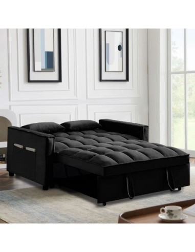 TEMPO Sofabed Velure Black