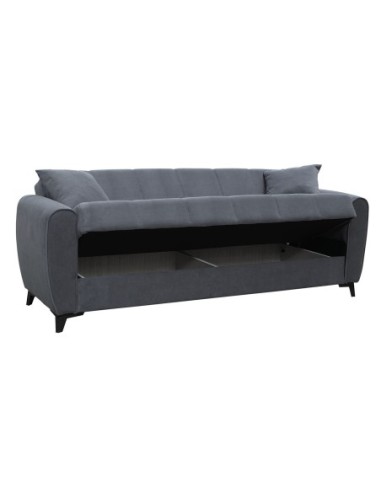 JEROM Sofa-Bed with Storage 3-Seater...