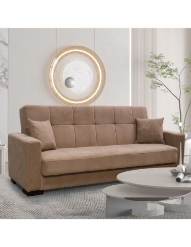 CARSON Sofa-Bed with Storage 3-Seater...