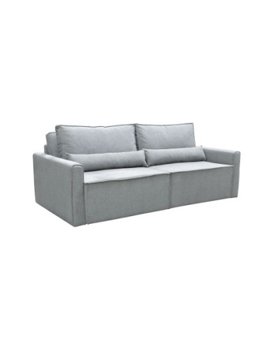 LIDRA Sofa-Bed 3-Seater - Fabric Grey