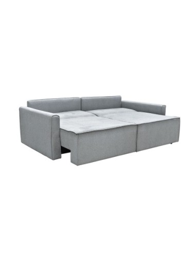LIDRA Sofa-Bed 3-Seater - Fabric Grey