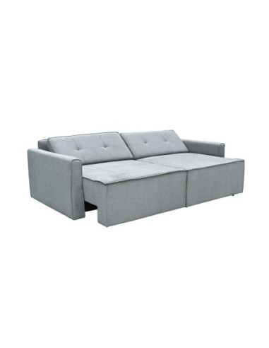 LIDRA Sofa-Bed 3-Seater - Fabric Grey