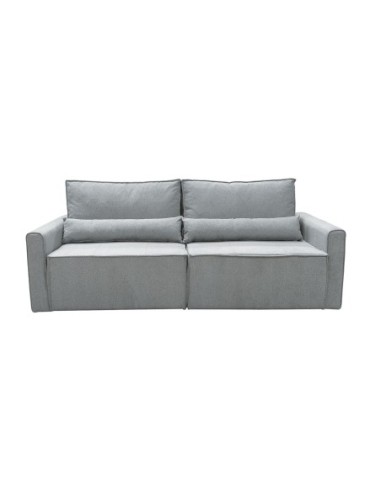 LIDRA Sofa-Bed 3-Seater - Fabric Grey