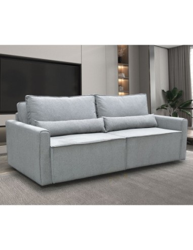 LIDRA Sofa-Bed 3-Seater - Fabric Grey