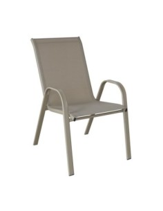 RIO Armchair Metal Beige-Textilene Beige (4,20 Kg)