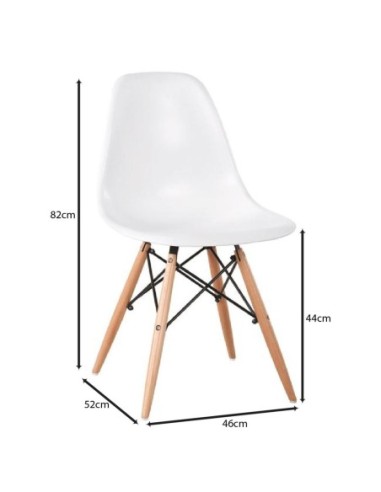 ART Wood Καρέκλα Τραπεζαρίας -...