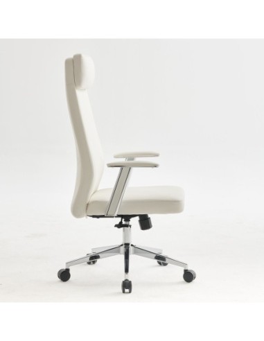 BF8800 Manager Armchair White Pu