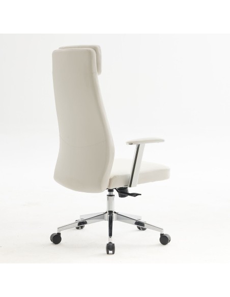 BF8800 Manager Armchair White Pu