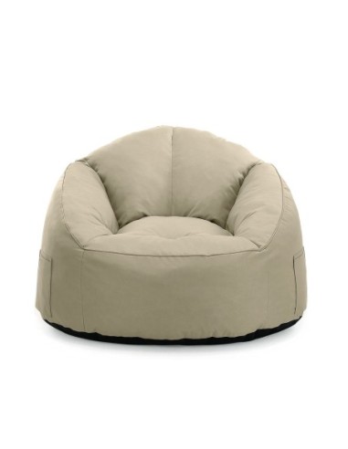 JAZZ Lounger Bean Bag Sand (Taupe)...