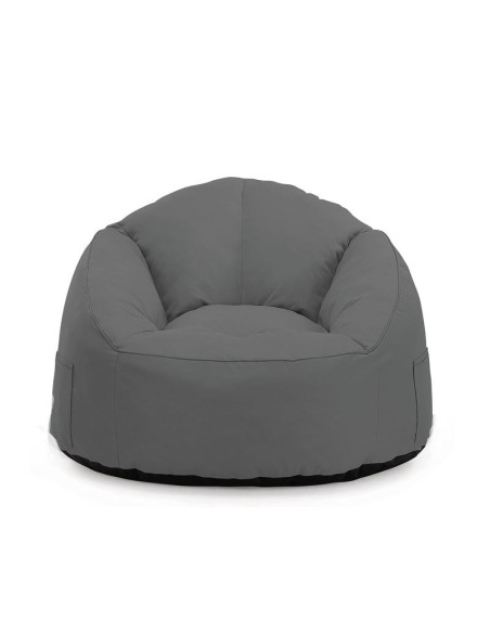 JAZZ Lounger Bean Bag Dark Grey waterproof