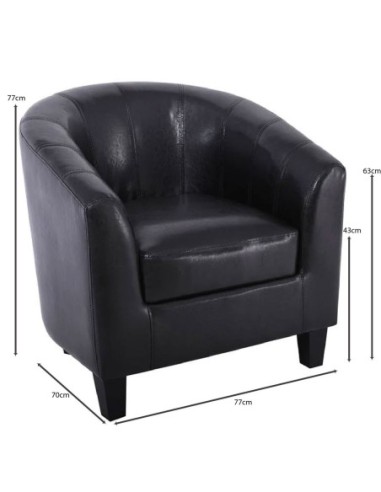 BOGA Πολυθρόνα Σαλονιού - Καθιστικού,...