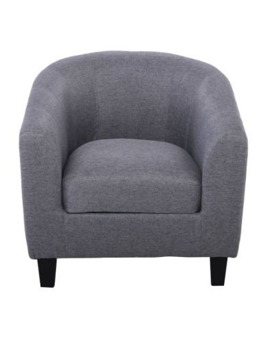 BOGA Armchair Grey Fabric