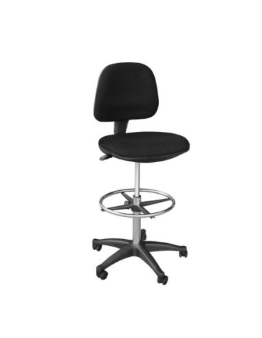 BF501 Reception-Cashier Bar Stool, Black