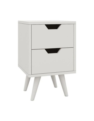 ALINA Κομοδίνο Απόχρωση Άσπρο