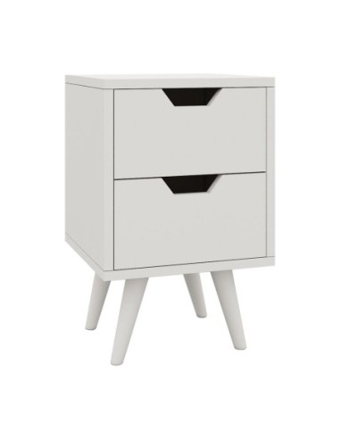 ALINA Κομοδίνο Απόχρωση Άσπρο