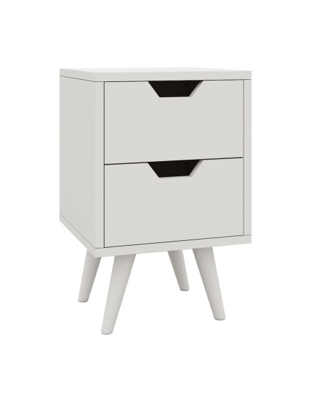 ALINA Κομοδίνο Απόχρωση Άσπρο