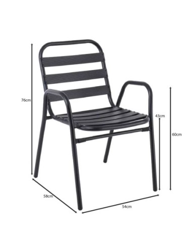 FANTIC Πολυθρόνα Μέταλλο - Αλουμίνιο...
