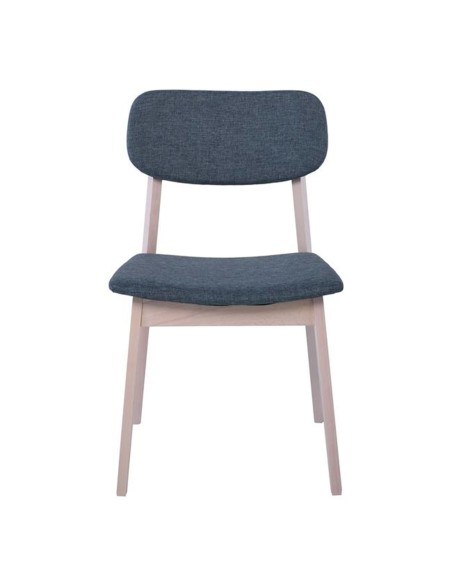DAMA Chair Natural-Fabric Grey