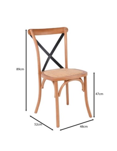 DESTINY Καρέκλα Metal Cross...