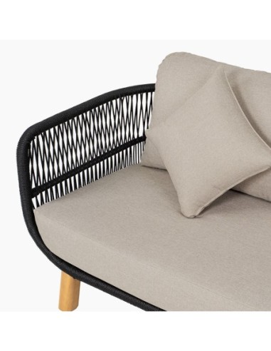 MARK Set (4pcs) Acacia Natural, Rope...