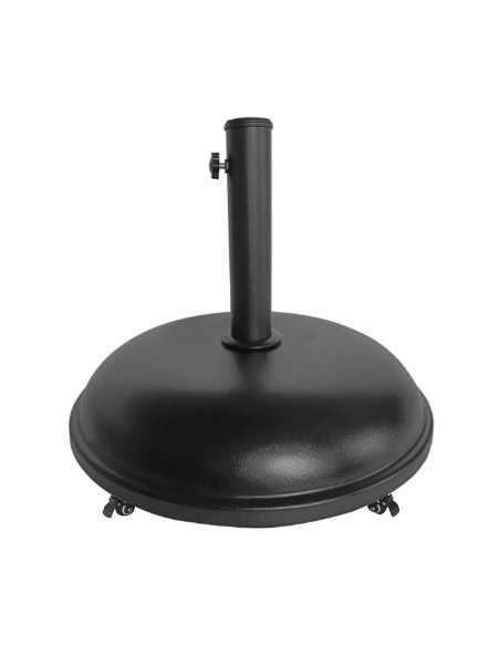 ΒΑΣΗ ομπρέλας Τσιμέντο-Μέταλλο Απόχρωση Μαύρο, με ρόδες