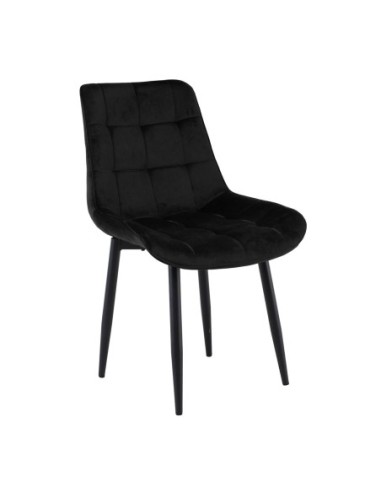 MYRIAM-R Chair Metal Black-Fabric...
