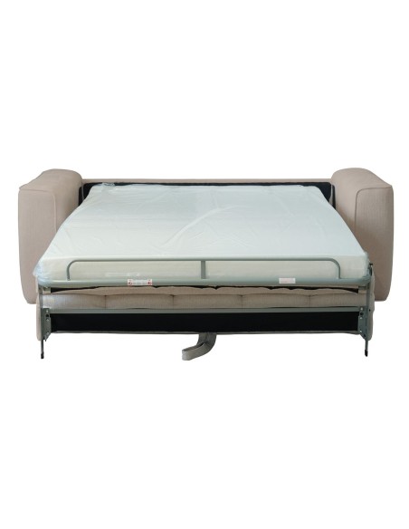 NORRIS Καναπές - Κρεβάτι 3Θέσιος, Ύφασμα Water Repellent Μπεζ