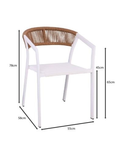 PARMA Πολυθρόνα Βεράντας-Κήπου ALU...