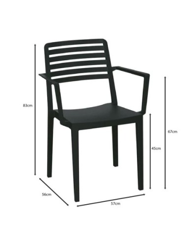 NOLA Πολυθρόνα Τραπεζαρίας Κήπου...