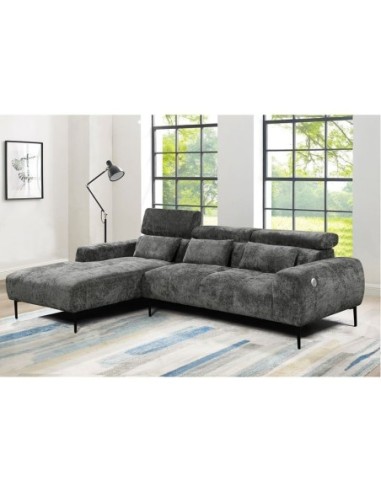 ELORA Left Facing Corner Sofa Fabric...