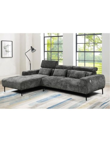 ELORA Left Facing Corner Sofa Fabric...