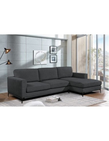 BANCO Reversible Corner Sofa Fabric Grey